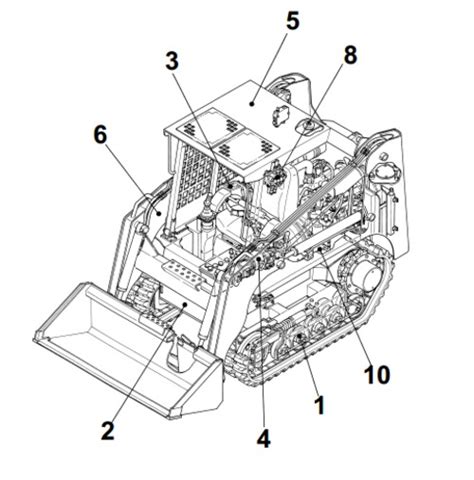 takeuchi tl10 parts list